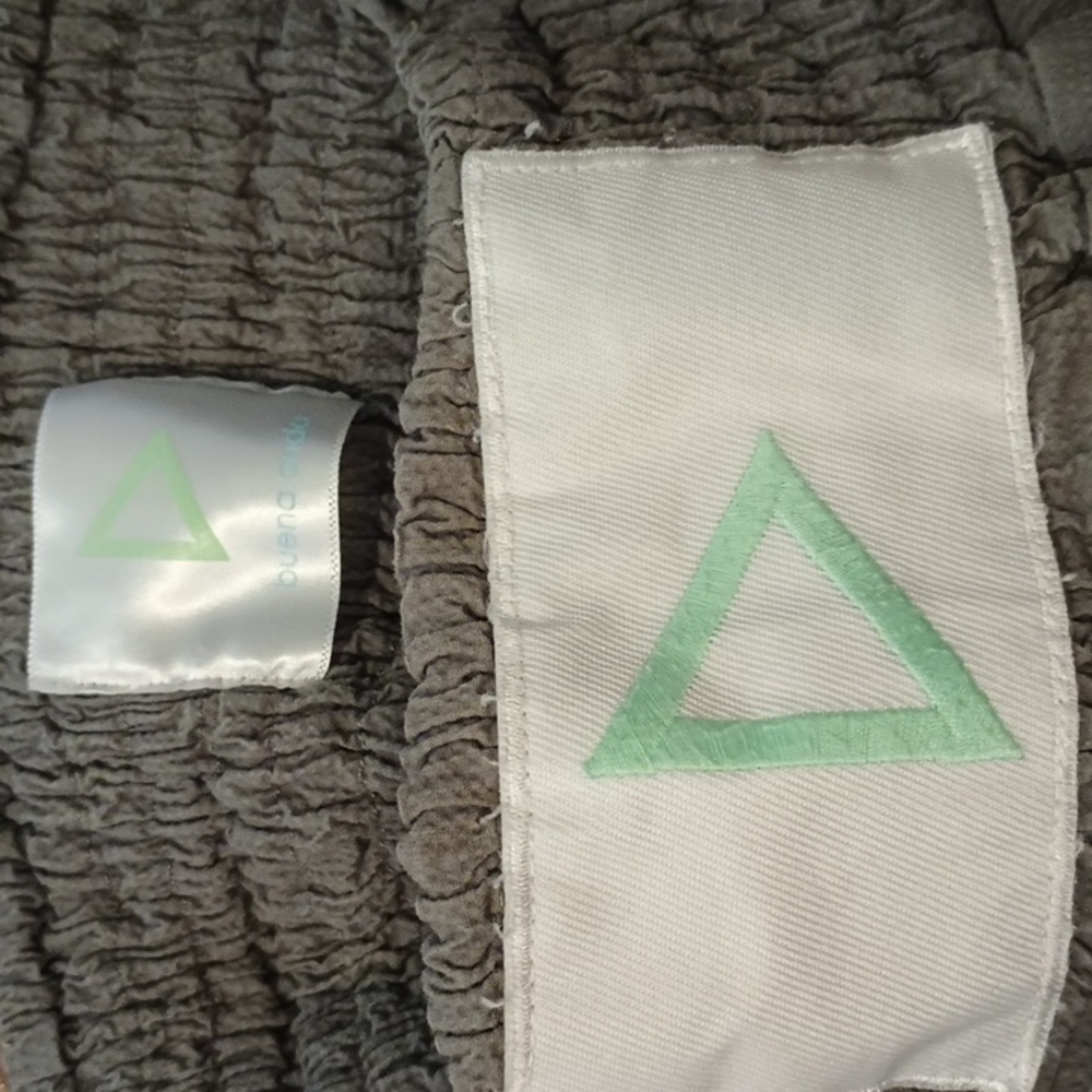 Buena Onda Grey Cotton High Waisted Shorts DDD - Picture 4 of 6